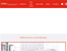 Tablet Screenshot of limaconvention.com